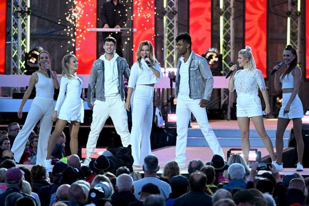 15 06 2024 Bad Kleinkirchheim St Oswald am Hoferriegel in Austria AUT Wenn die Musi spielt Open Air 2024 Saskia Leppin,