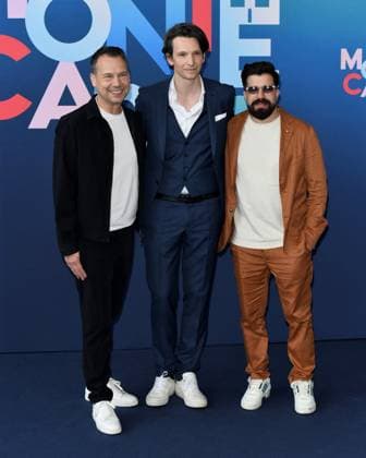 Entertainment Themen der Woche KW25 Entertainment Bilder des Tages Monte-Carlo, 63rd International Television Festival - Photocall Der Heimweg Monte-Carlo, 63rd International Television Festival - Photocall Der Heimweg - pictured : Sebastian Fitzek, Adolfo Kolmerer, Sabin Tambrea Montecarlo Monk  Copyright: xIPA ABACAx