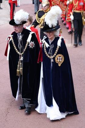 . 17 06 2024. Windsor , United Kingdom. King Charles III, Queen Camilla and other members of the UK Royal Family at the Garter Day service at Windsor Castle, United Kingdom.  xStephenxLockx xi-Imagesx IIM-25311-0001