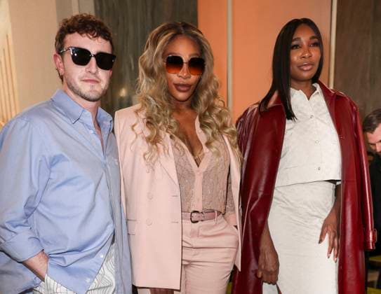 MFW - Gucci Front Row Paul Mescal, Serena Williams, Venus Williams attend the Gucci™s Spring Summer 2025 Menswear Fashion show on June 17, 2024 in Milan, Italy. Photo by Marco Piovanotto ABACAPRESS.COM Milan Italy  Copyright: xPiovanottoxMarco ABACAx