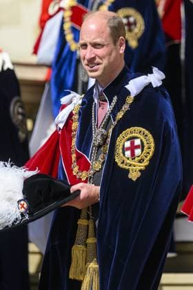 The Prince of Wales leaves after attending the annual Order of the Garter Service at St George s Chapel, Windsor Castle. Featuring: Prince William Where: Windsor, United Kingdom When: 17 Jun 2024 Credit: Cover Images EDITORIAL USE ONLY. NOT FOR USE BY NEWSPAPERS BASED IN THE UK. Copyright: xx coverimg53858405