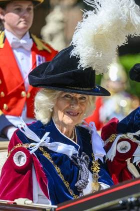 The Prince of Wales leaves after attending the annual Order of the Garter Service at St George s Chapel, Windsor Castle. Featuring: King Charles III, Queen Camilla Where: Windsor, United Kingdom When: 17 Jun 2024 Credit: Cover Images EDITORIAL USE ONLY. NOT FOR USE BY NEWSPAPERS BASED IN THE UK. Copyright: xx coverimg53858408