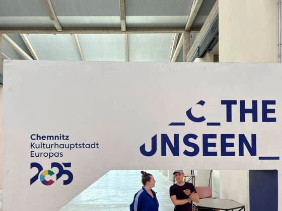 Logo der Kulturhauptstadt Logo der Kulturhauptstadt C the Unseen, Chemnitz, Kulturhauptstadt Europas 2025, Logo of European Capital of Culture Chemnitz 2025, 8.6.2024 *** Logo of the Capital of Culture Logo of the Capital of Culture C the Unseen, Chemnitz, European Capital of Culture 2025, Logo of European Capital of Culture Chemnitz 2025, 8 6 2024