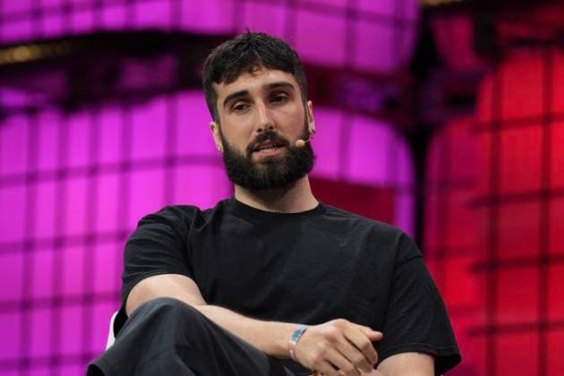 June 18, 2024, Toronto, On, CAN: Aidan Gomez, co-founder of Cohere, attends the Collision Conference in Toronto on Tuesday, June 18, 2024. Toronto CAN  - ZUMAc35_ 20240618_zaf_c35_015 Copyright: xChrisxYoungx