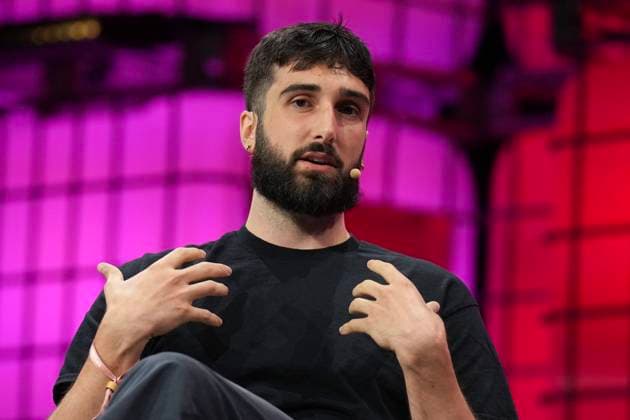 June 18, 2024, Toronto, On, CAN: Aidan Gomez, co-founder of Cohere, attends the Collision Conference in Toronto on Tuesday, June 18, 2024. Toronto CAN  - ZUMAc35_ 20240618_zaf_c35_016 Copyright: xChrisxYoungx