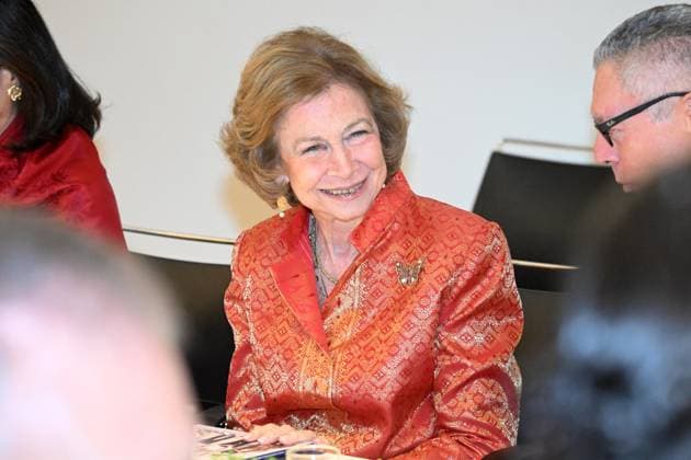Queen Sofia at the closing ceremony of academic year of Reina Sofia school of Music Queen Sofia during the 8th annual meeting of the International Circle held at the Museo Nacional Centro de Arte Reina Sofia, on June 18, 2024, in Madrid (Spain). JosÃ Oliva Europa Press Madrid Spain  Copyright: xEuropaxPress ABACAx