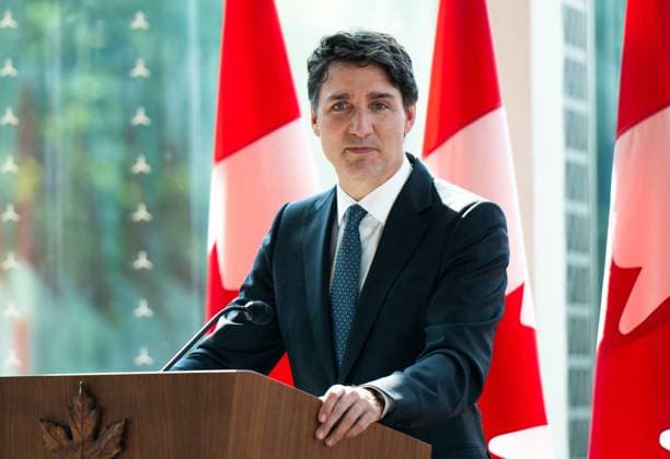 June 18, 2024, Ottawa, On, Canada: Prime Minister Justin Trudeau delivers remarks during the Prime Minister s Awards for Teaching Excellence and Teaching Excellence in STEM in Ottawa, on Tuesday, June 18, 2024. Ottawa Canada  - ZUMAc35_ 20240618_zaf_c35_095 Copyright: xSpencerxColbyx