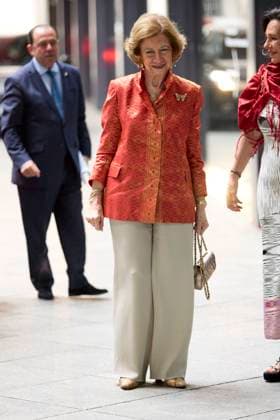 June 18, 2024, Madrid, Madrid, Spain: QUEEN Sofia of Spain attends the closing ceremony and concert of the 2023-2024 Academic year of the Queen Sofia Higher School of Music at the Reina Sofia museum Madrid Spain - ZUMAc260 20240618_zep_c260_034 Copyright: xMikexChicorrox