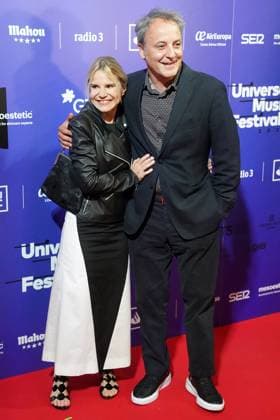 Eugenia Martinez de Irujo and Narcis Rebollo attend the photocall before the Kiki Morente concert in the Universal Music Festival. June 18, 2024. (2024061973)