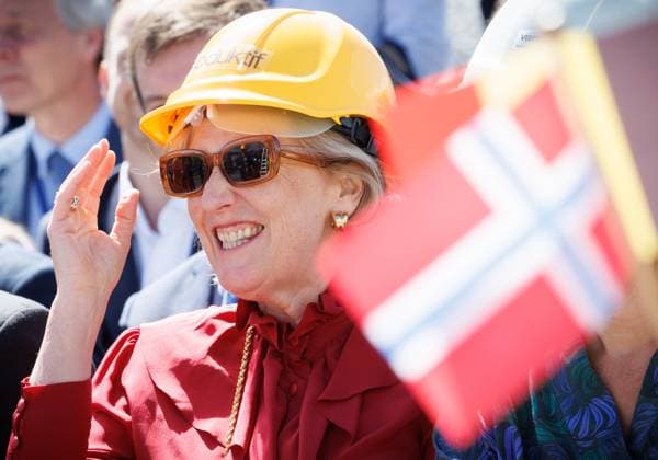 Entertainment Themen der Woche KW25 Entertainment Bilder des Tages Princess Astrid of Belgium pictured during a meeting on sustainability in construction, Icebox Challenge and sustainability in construction, part of an economic mission to Norway, Wednesday 19 June 2024. The Belgian Princess is leading a Belgian delegation to discuss energy transition, circular economy, life sciences and design over the next four days.  BENOITxDOPPAGNE 94864623