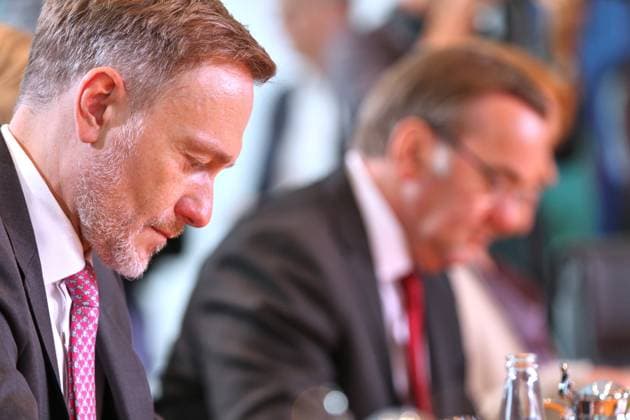 Berlin, Germany, 19 06 2024 Federal Chancellery 105 Cabinet meeting Christian Lindner and Boris Pistorius Copyright: xdtsxNachrichtenagenturx dts_40749