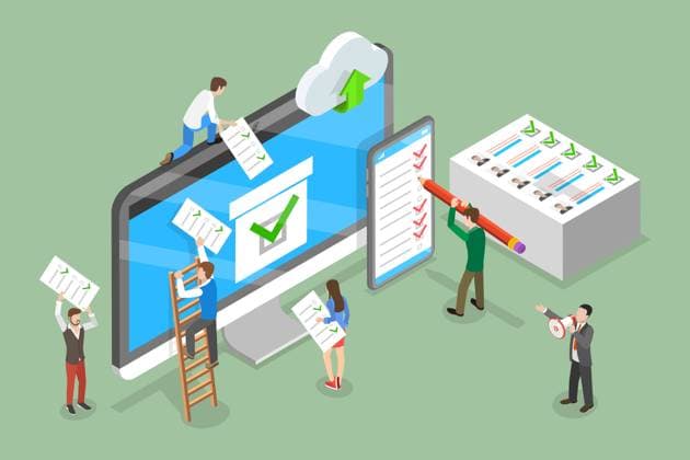 3D Isometric Flat Conceptual Illustration of Voting Online, E-voting and Election Internet System<br>3D Isometric Flat Conceptual Illustration of Voting Online, E-voting and Election Internet System 3D Isometric Flat Conceptual Illustration of Voting Online, E-voting and Election Internet System 3D Isometric Flat Conceptual Illustration of Voting Online, E-voting and Election Internet System Copyright: xZoonar.com AnastasiiaxTorianykx 21767986