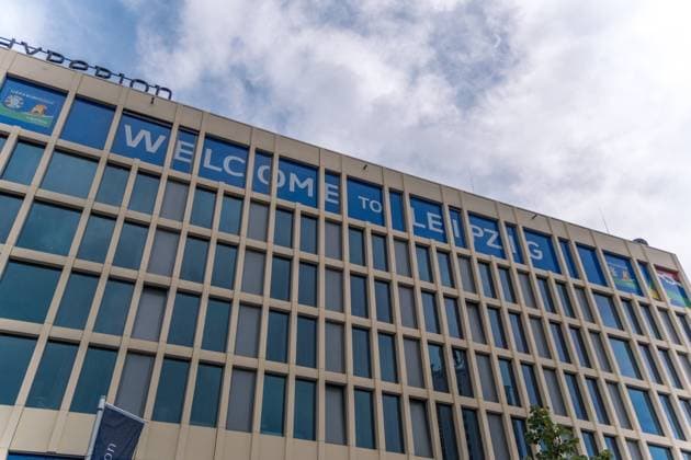 Arrival of the French national team at the Hyperion Hotel in Leipzig Tomorrow the L equipe tricolore will play against Holland National coach is Didier Dechamps Arrival France