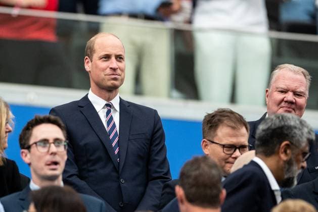 UEFA EURO 2024 Denmark England 20 06 2024 Prince William Arthur Philip Louis, Prince of Wales UEFA EURO 2024 Denmark England Frankfurt Arena, Frankfurt am Main 20 06 2024 Frankfurt am Main Frankfurt Arena Hessen Germany Copyright: xBEAUTIFULxSPORTS Buriakovx