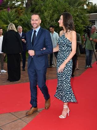 Santa Margherita di Pula, Cagliari, 7th edition of the Filming Italy Sardinia Festival, Red Carpet awards ceremony in the early evening. Pictured: Ioan Gruffudd, Bianca Wallace  Copyright: xx xMangiarotti DxAvanzox IPA_Agency_IPA47324739