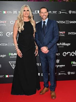 Santa Margherita di Pula, Cagliari, 7th edition of the Filming Italy Sardinia Festival, Red Carpet awards ceremony in the early evening. In the photo: Ioan Gruffudd, Tiziana Rocca  Copyright: xx xMangiarotti DxAvanzox IPA_Agency_IPA47324751