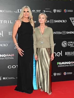 Santa Margherita di Pula, Cagliari, 7th edition of the Filming Italy Sardinia Festival, Red Carpet awards ceremony in the early evening. In the photo: Bo Derek, Tiziana Rocca  Copyright: xx xMangiarotti DxAvanzox IPA_Agency_IPA47324816