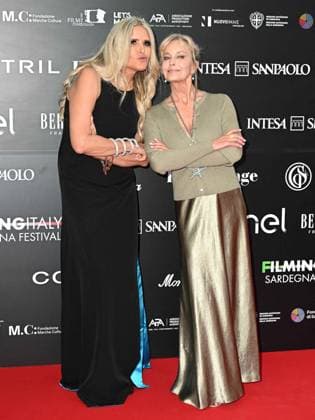 Santa Margherita di Pula, Cagliari, 7th edition of the Filming Italy Sardinia Festival, Red Carpet awards ceremony in the early evening. Santa Margherita di Pula, Cagliari, 7th edition of the Filming Italy Sardinia Festival, Red Carpet awards ceremony in the early evening. In the photo: Bo Derek, Tiziana Rocca Cagliari Italy  Copyright: xIPA ABACAx