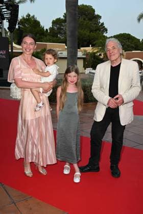 Cagliari: Santa Margherita di Pula, Cagliari, 7th edition of the Filming Italy Sardinia Festival, Red Carpet awards ceremony in the early evening. In the photo: Abel Ferrara Cagliari  - ZUMAp169 20240621_zea_p169_038 Copyright: xIPAx