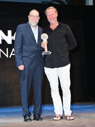 Santa Margherita di Pula, Cagliari, 7th edition of the Filming Italy Sardinia Festival, Red Carpet awards ceremony in the early evening. Pictured: Iain Glen  Copyright: xx xMangiarotti DxAvanzox IPA_Agency_IPA47326012