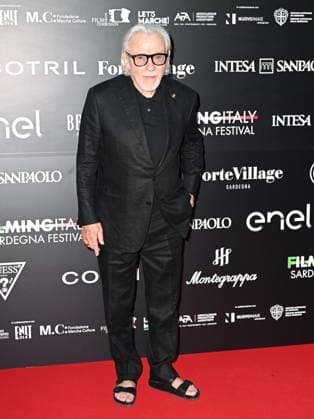 Cagliari: Santa Margherita di Pula, Cagliari, 7th edition of the Filming Italy Sardinia Festival, Red Carpet awards ceremony in the early evening. In the photo: Harvey Keitel Cagliari  - ZUMAp169 20240621_zea_p169_198 Copyright: xIPAx