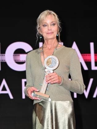 Santa Margherita di Pula, Cagliari, 7th edition of the Filming Italy Sardinia Festival, Red Carpet awards ceremony in the early evening. Pictured: Bo Derek  Copyright: xx xMangiarotti DxAvanzox IPA_Agency_IPA47326138