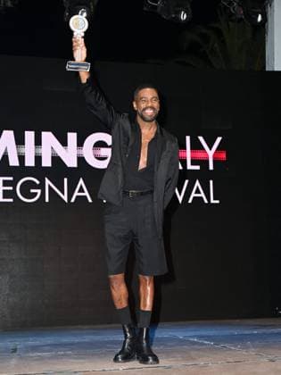 Santa Margherita di Pula, Cagliari, 7th edition of the Filming Italy Sardinia Festival, Red Carpet awards ceremony in the early evening. Santa Margherita di Pula, Cagliari, 7th edition of the Filming Italy Sardinia Festival, Red Carpet awards ceremony in the early evening. In the photo: Colman Domingo Cagliari Italy  Copyright: xIPA ABACAx
