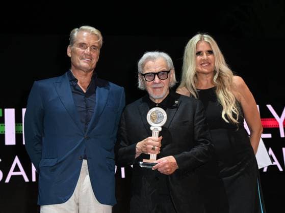 Santa Margherita di Pula, Cagliari, 7th edition of the Filming Italy Sardinia Festival, Red Carpet awards ceremony in the early evening. Santa Margherita di Pula, Cagliari, 7th edition of the Filming Italy Sardinia Festival, Red Carpet awards ceremony in the early evening. In the photo: Harvey Keitel Cagliari Italy  Copyright: xIPA ABACAx