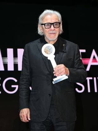 Santa Margherita di Pula, Cagliari, 7th edition of the Filming Italy Sardinia Festival, Red Carpet awards ceremony in the early evening. Santa Margherita di Pula, Cagliari, 7th edition of the Filming Italy Sardinia Festival, Red Carpet awards ceremony in the early evening. In the photo: Harvey Keitel Cagliari Italy  Copyright: xIPA ABACAx