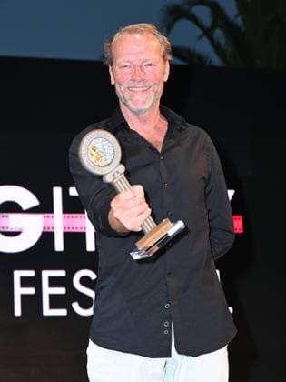 Cagliari: Santa Margherita di Pula, Cagliari, 7th edition of the Filming Italy Sardinia Festival, Red Carpet awards ceremony in the early evening. Pictured: Iain Glen Cagliari  - ZUMAp169 20240621_zea_p169_240 Copyright: xIPAx