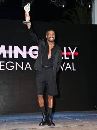 Cagliari: Santa Margherita di Pula, Cagliari, 7th edition of the Filming Italy Sardinia Festival, Red Carpet awards ceremony in the early evening. In the photo: Colman Domingo Cagliari  - ZUMAp169 20240621_zea_p169_255 Copyright: xIPAx