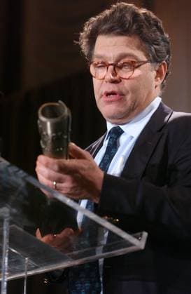 NEW YORK MAGAZINE AWARDS AL FRANKEN AT THE 2003 NEW YORK MAGAZINE AWARDS HELD AT THE FOUR SEASONS. NEW YORK CITY. 15 DECEMBER 2003. PICTURES DENNIS VAN TINE,  Copyright: xDennisxVanxTinex xAvalonx 0549042304