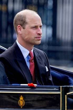 25-06-2024 London Prince William in a carriage procession along The Mall to Buckingham Palace after the ceremonial welcome during the state visit to the United Kingdom in London, United Kingdom. Â  Copyright: xPPEx