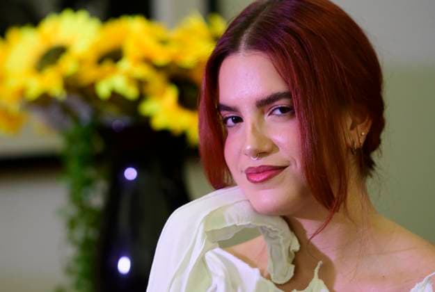 June 25, 2024, Mexico City, Mexico City, Mexico: Peruvian singer-songwriter Nicole Zignago, nominated for the Latin Grammy in 2022 as best new artist and with more than 150 million views on digital platforms, attends to the media this Tuesday, June 25 at the Lunario of the National Auditorium, in Mexico City . ..Nicole reported that she is in full preparation for her first tour, ESCRITA TOUR, which will begin in Peru, her homeland, with tickets already sold out, and will later arrive with her talent at Lunario in Mexico. Mexico City Mexico - ZUMAn296 20240625_zip_n296_001 Copyright: xJorgexNunezx
