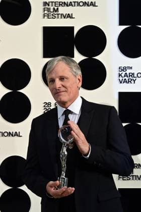 American actor Viggo Mortensen received the President s Award during the opening ceremony of the 58th Karlovy Vary International Film Festival was held on June 28, 2024, in Karlovy Vary, Czech Republic. (CTKxPhoto SlavomirxKubes) CTKPhotoP2024062808380  CTKPhotoP2024062808380