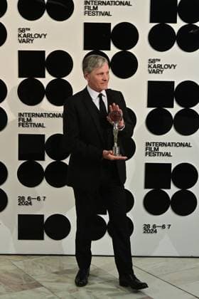 American actor Viggo Mortensen received the President s Award during the opening ceremony of the 58th Karlovy Vary International Film Festival was held on June 28, 2024, in Karlovy Vary, Czech Republic. (CTKxPhoto SlavomirxKubes) CTKPhotoP2024062808382  CTKPhotoP2024062808382
