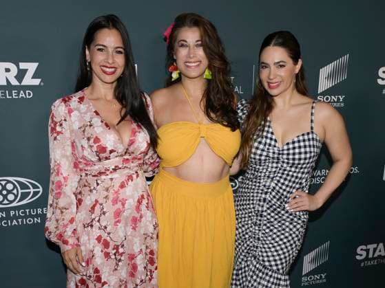 NALIP s 25th Anniversary Red Carpet Celebration 28 June 2024 - Hollywood, California - (L-R) Marta MÃndez Cross, Virginia Novello and Valeria Maldonado. NALIP s 25th Anniversary Red Carpet Celebration at NeueHouse Hollywood. Photo Credit: Billy Bennight AdMedia Hollywood California United States EDITORIAL USE ONLY  Copyright: xx BillyxBennightx admphotostwo892464
