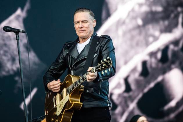 Canadian singer songwriter and musician Bryan Adams performs at Tinderbox musicfestival in Odense, Denmark on Friday, June 28, 2024 Photo Helle Arensbak Ritzau Scanpix , Odense Denmark  Copyright: HellexArensbak HellexArensbakx spdk20240628-220454-L