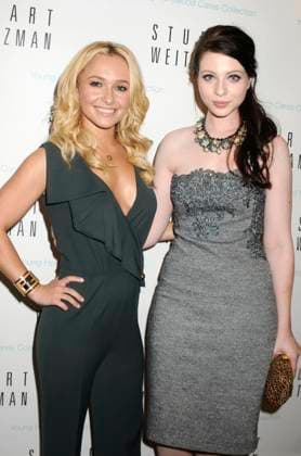 Fashion s Night Out Michelle Trachtenberg and Hayden Panettiere make a personal appearance for Fashion s Night Out to present their Young Hollywood Cares shoe collection at Stuart Weitzman in New York, NY on September 08, 2011 by Joy Scheller iPhoto New York NY USA EDITORIAL USE ONLY Copyright: x2011xbyxJoyxScheller Photolive.comx JoyxSchellerx iphotos291667