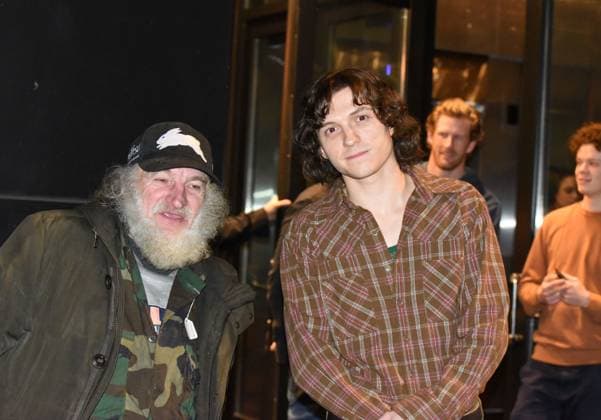 Tom Holland Tom Holland in-between takes of filmingThe Crowded Room in midtown on March 31, 2022 in New York city.,  Copyright: xDarlaxKhazeix xAvalonx 0674351681