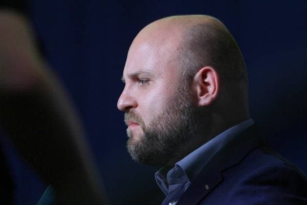 Essen, NRW, Deutschland, 29.06.2024: Grugahalle: 15. Bundesparteitag der AfD: Markus Frohnmaier *** Essen, NRW, Germany, 29 06 2024 Grugahalle 15 Federal Party Conference of the AfD Markus Frohnmaier Copyright: xdtsxNachrichtenagenturx dts_42623