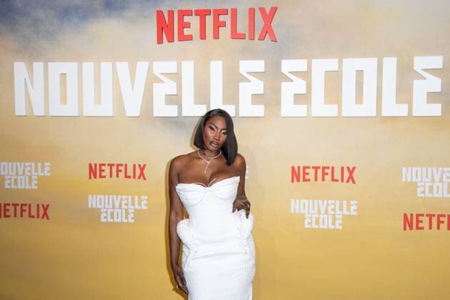 Entertainment Themen der Woche KW27 Entertainment Bilder des Tages Nouvelle Ecole S3 Netflix Premiere Aya Nakamura attending the Nouvelle Ecole season 3 Netflix Premiere at the Grand Rex cinema in Paris, France on July 02, 2024. Photo by Aurore Marechal ABACAPRESS.COM Paris France  Copyright: xMarechalxAurore ABACAx