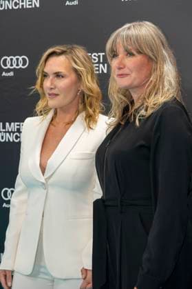 Kate Winslet and Kate Solomon at the premiere of the film The Photographer Lee and the presentation of the Cinemerit Award at the 41 Filmfest München 2024 at the Deutsches Theater Munich, 02 07 2024 Foto:xN.xKolinzx xFuturexImagex winslet_4607