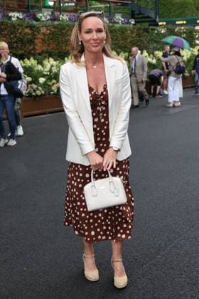 . 03 07 2024. London, United Kingdom. Isabel Webster arriving on day three of the Wimbledon Tennis Championships in London .  xStephenxLockx xi-Imagesx IIM-25345-0001