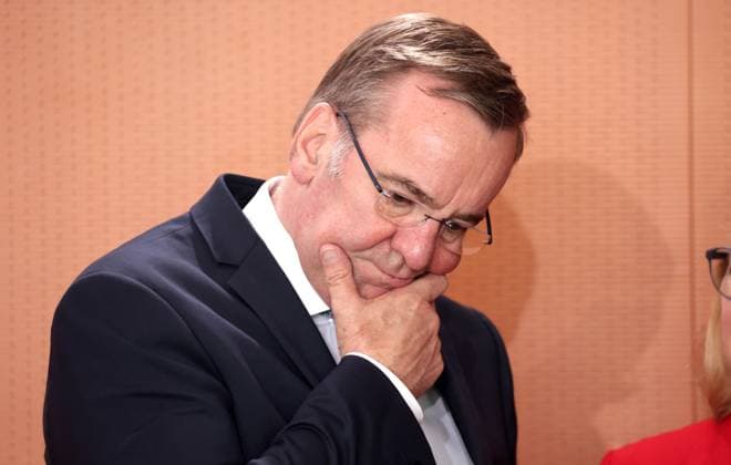 Boris Pistorius, Federal Minister of Defense, SPD, 107 Cabinet meeting, DEU, Berlin, 03 07 2024