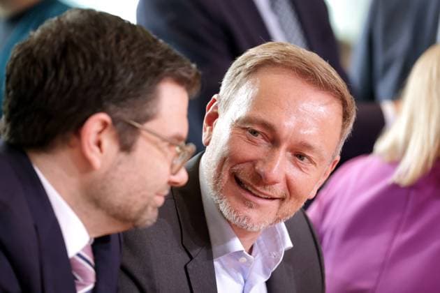 Marco Buschmann, Federal Minister of Justice, FDP, Christian Lindner, Federal Minister of Finance, FDP, 107 Cabinet meeting, DEU, Berlin, 03 07 2024