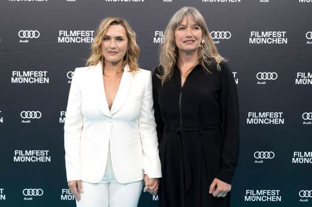 Kate Winslet and Kate Solomon at the premiere of the film The Photographer Lee and the presentation of the Cinemerit Award at the 41 Filmfest München 2024 at the Deutsches Theater Munich, 02 07 2024 Foto:xD.xBedrosianx xFuturexImagex winslet_4657