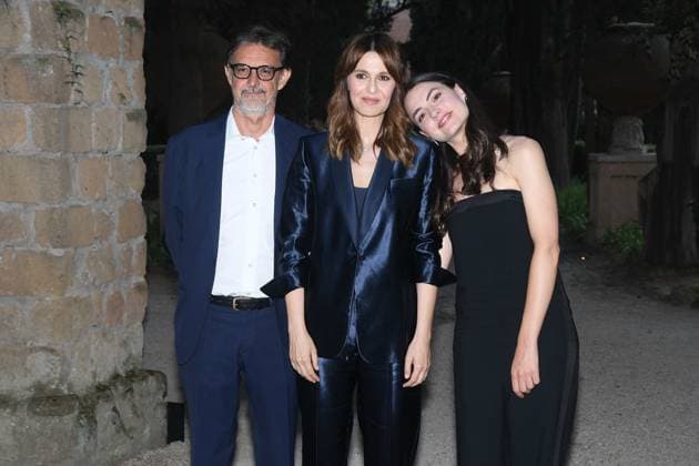 Premio Globo d Oro Verleihung in Rom Rome, German Academy Villa Massimo 64th edition of the Golden Globe, In the photo: Paola Cortellesi Romana Maggiora Vergano  Copyright: xVincenzoxLandix xipa-agency.netx xVincenzoxLandix IPA_Agency_IPA47709674