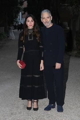 Premio Globo d Oro Verleihung in Rom Rome, German Academy Villa Massimo 64th edition of the Golden Globe, In the photo: Beppe Fiorello with his daughter  Copyright: xVincenzoxLandix xipa-agency.netx xVincenzoxLandix IPA_Agency_IPA47709693