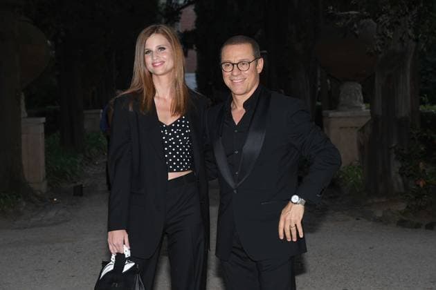 Premio Globo d Oro Verleihung in Rom Rome, German Academy Villa Massimo 64th edition of the Golden Globe, In the photo: Bianca Vitali Stefano Accorsi  Copyright: xVincenzoxLandix xipa-agency.netx xVincenzoxLandix IPA_Agency_IPA47709733